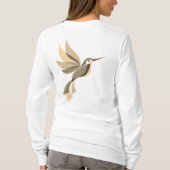 Basist-Shirt mit langen Ärmeln Bequem T-Shirt (Rückseite)