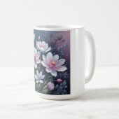 Basistasse Weiß 15 oz Kaffeetasse (VorderseiteRechts)