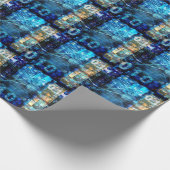 Basistechnologie für digitales Bild - Hintergrund Geschenkpapier (Ecke)