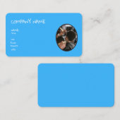 BASISVORLAGE FÜR GESCHÄFTSKARTE HAARSAALON VISITENKARTE (Vorne/Hinten)