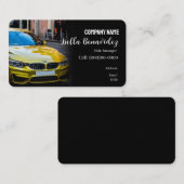 BASISVORLAGE FÜR UNTERNEHMENSKARTE, Kfz-Verkauf Visitenkarte (Vorne/Hinten)