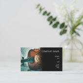 BASISVORLAGE FÜR UNTERNEHMENSKARTENINTRUMENT,VIOLI VISITENKARTE (Stehend Vorderseite)