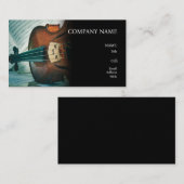 BASISVORLAGE FÜR UNTERNEHMENSKARTENINTRUMENT,VIOLI VISITENKARTE (Vorne/Hinten)