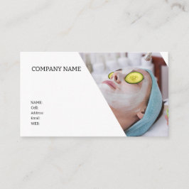 BASISVORLAGE WELLNESS-CENTER DER GESCHÄFTSKARTE VISITENKARTE