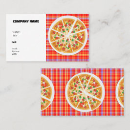 BASISVORLAGENKARTE PIZZA VISITENKARTE
