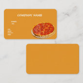 BASISVORLAGENKARTE PIZZA VISITENKARTE (Vorne/Hinten)