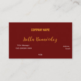 BASISVORLAGENKARTE VISITENKARTE