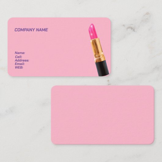 BASISVORLAGENKARTE VISITENKARTE (Vorne/Hinten)