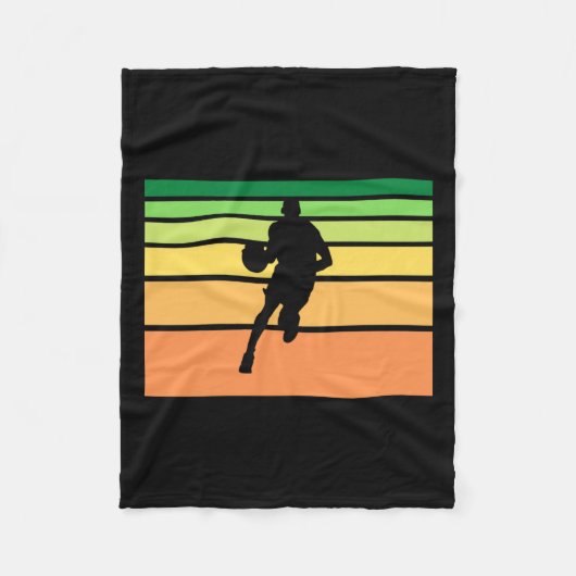 Baskeball ist meine Lieblingssaison 2 Fleecedecke (Vorderseite)