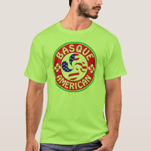 Baskenamerikana Euskara Lauburu T-Shirt