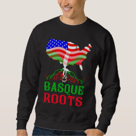 Baskenamerikanische Wurzeln Sweatshirt