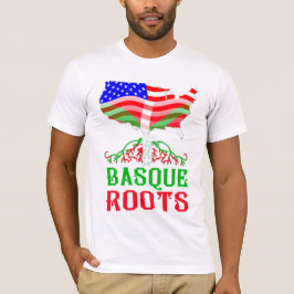 Baskenamerikanische Wurzeln T-Shirt