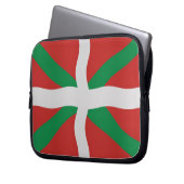 Baskenflagge Laptopschutzhülle (Vorderseite Links)