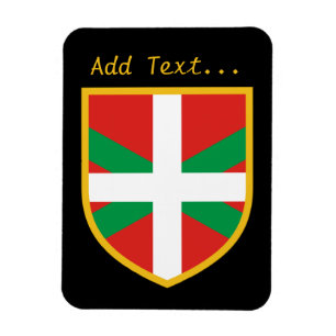 Baskenflagge Magnet
