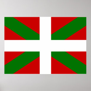 Baskenflagge Poster