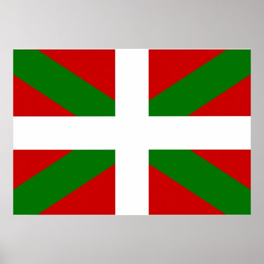 Baskenflagge Poster (Vorne)