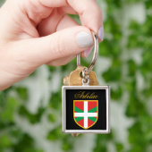 Baskenflagge Schlüsselanhänger (Hand)