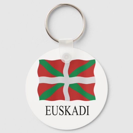 Baskenflagge Schlüsselanhänger (Vorderseite)