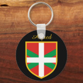 Baskenflagge Schlüsselanhänger (Vorderseite)