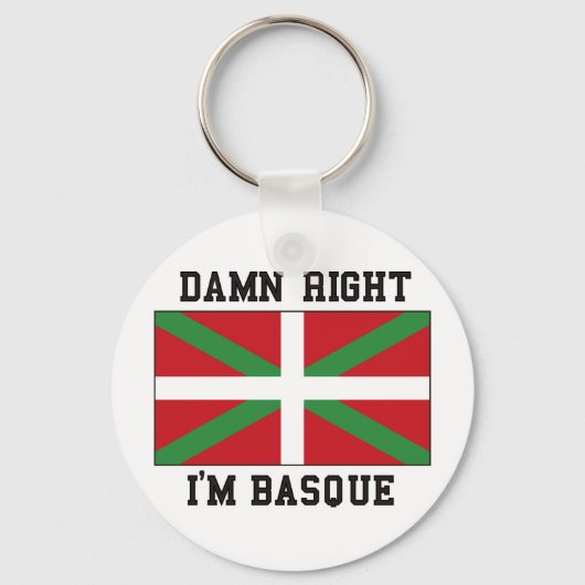 Baskenflagge Spanien Schlüsselanhänger (Vorderseite)