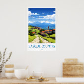 Baskenland 1 poster (Küche)