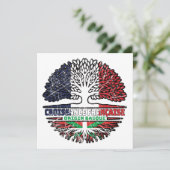 Baskenland Baskenland Frankreich Baumwurzeln Karte (Stehend Vorderseite)