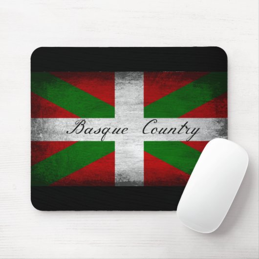 Baskenland: Not leidende Flagge Mousepad (Mit Mouse)