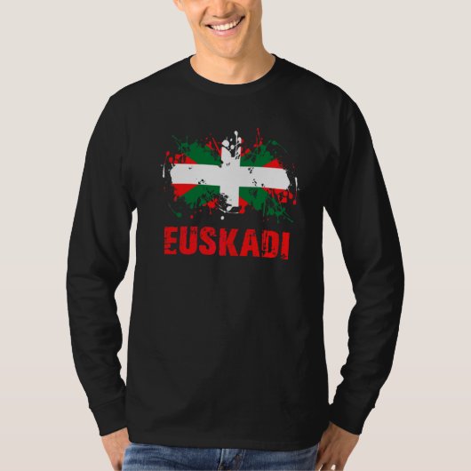 Baskenland und Euskadi für das Baskenland T-Shirt (Vorderseite)
