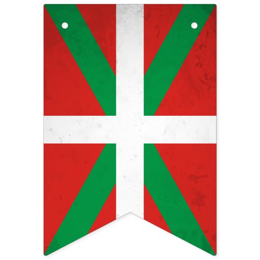 Baskenland Wimpelkette (Zweite Fahne)