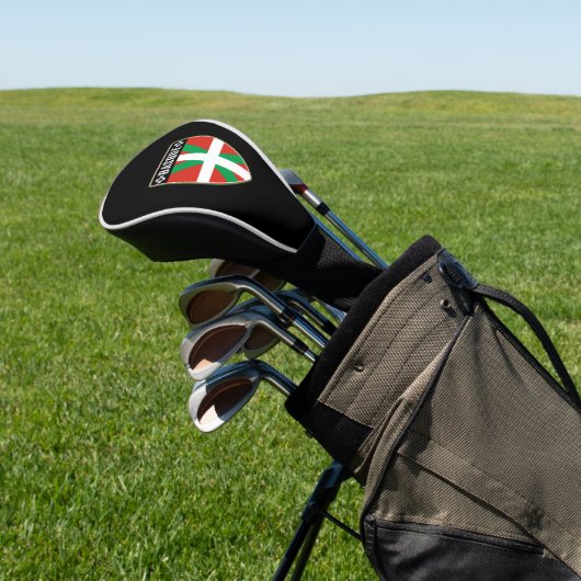 Baskenlandschild Golf Headcover (In SItu)