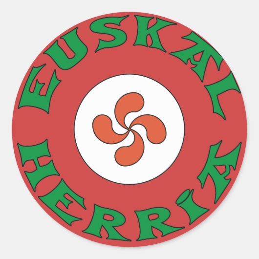 Baskensticker Runder Aufkleber (Vorderseite)