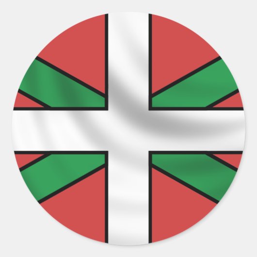 Baskensticker Runder Aufkleber (Vorderseite)