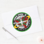 Baskensticker Runder Aufkleber (Umschlag)