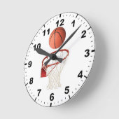 "Basket ball" design wall clocks Runde Wanduhr (Winkel)