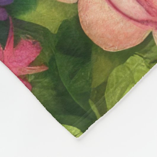 Basket Kittens Rainbow Rose Schmetterlinge Name Fleecedecke (Ecke)