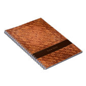 Basket-Look Notebook mit Text Notizblock (Rechte Seite)