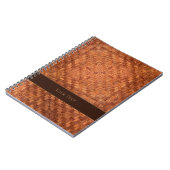 Basket-Look Notebook mit Text Notizblock (Linke Seite)
