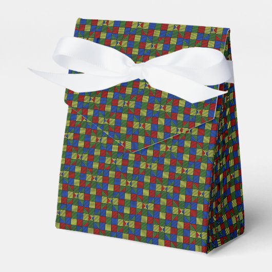 Basket Weave Favor Box Geschenkschachtel (Vorderseite)