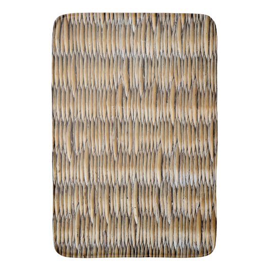 Basket Weave Macro Badematte (Vorderseite Vertikal)