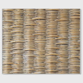 Basket Weave Macro Geschenkpapier (Flach)