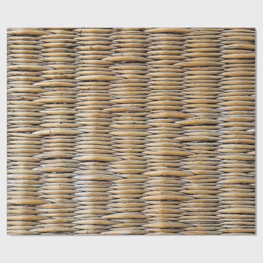 Basket Weave Macro Geschenkpapier (Flach)