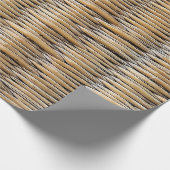 Basket Weave Macro Geschenkpapier (Ecke)