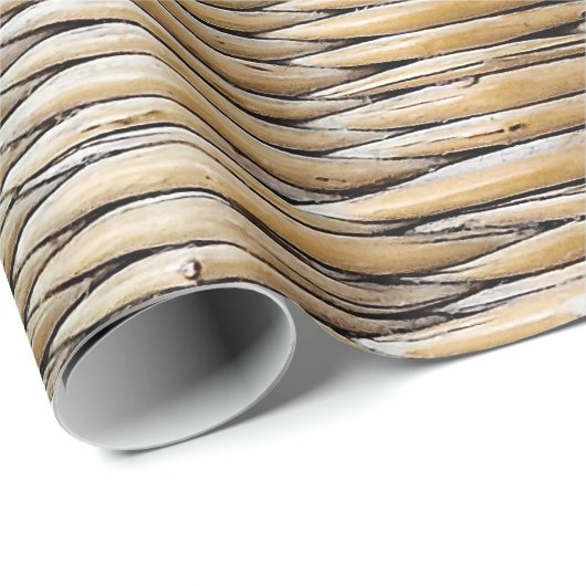 Basket Weave Macro Geschenkpapier (Rolleneckpunkt)