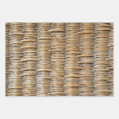 Basket Weave Macro Geschenkpapier Set (Vorderseite 3)