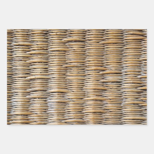 Basket Weave Macro Geschenkpapier Set (Vorderseite 3)