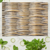 Basket Weave Macro Geschirrtuch (Gefaltet)