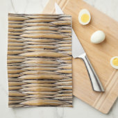 Basket Weave Macro Geschirrtuch (Viertel Falte)