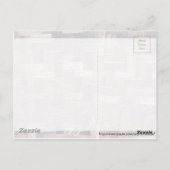 Basket Weave Postkarte (Rückseite)