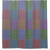 Basket Weave Quilt Duschvorhang (Vorderseite)