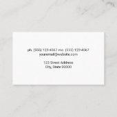 Basket Weave | Rope Visitenkarte (Rückseite)